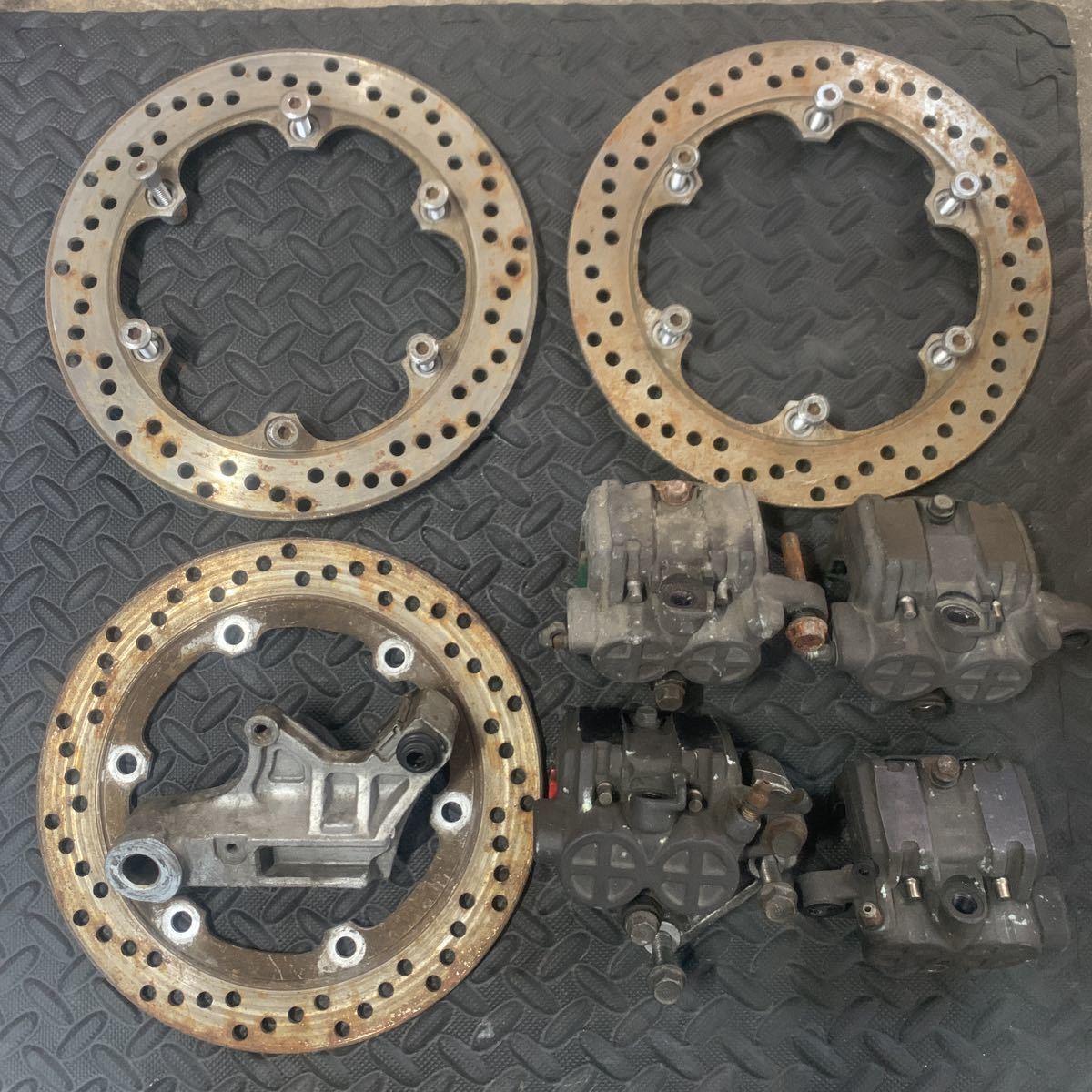 CBR400F ディスクローター ディスクボルト 純正 美品 CBX400F CBR400F