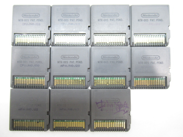 d41614-rj 送料250円 ジャンク DSソフト 11本セット ポケモンプラチナ  