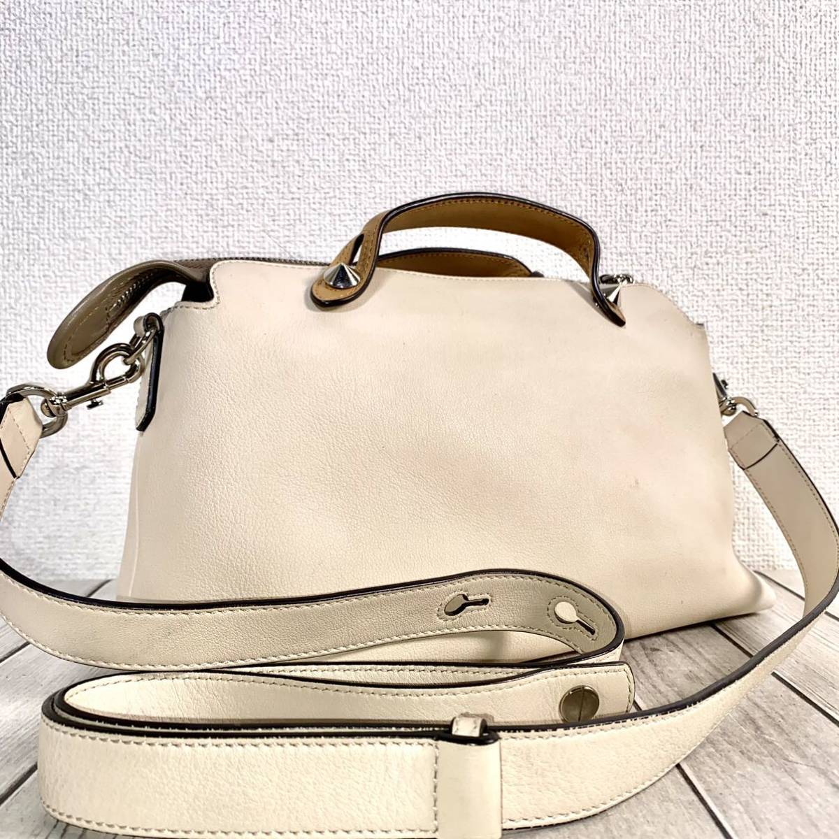 1円〜 FENDI フェンディ トートバッグ ハンド ショルダー付き 