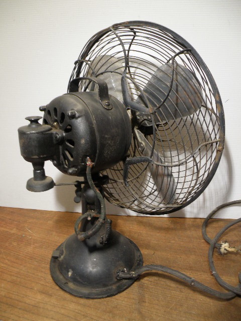 n46 芝浦電機 扇風機 ジャンク品 / 戦前 昭和レトロ 家電 洋館 カフェ