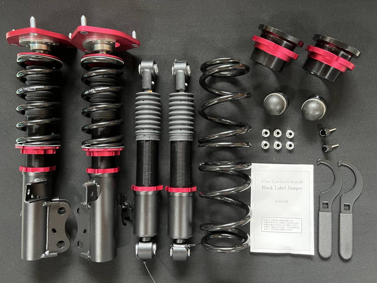 ☆新品☆送料無料☆ 30系 アルファード ヴェルファイア ピロアッパー キャンバー調整付 減衰力36段調整式 フルタップ車高調 AGH30W GGH30W