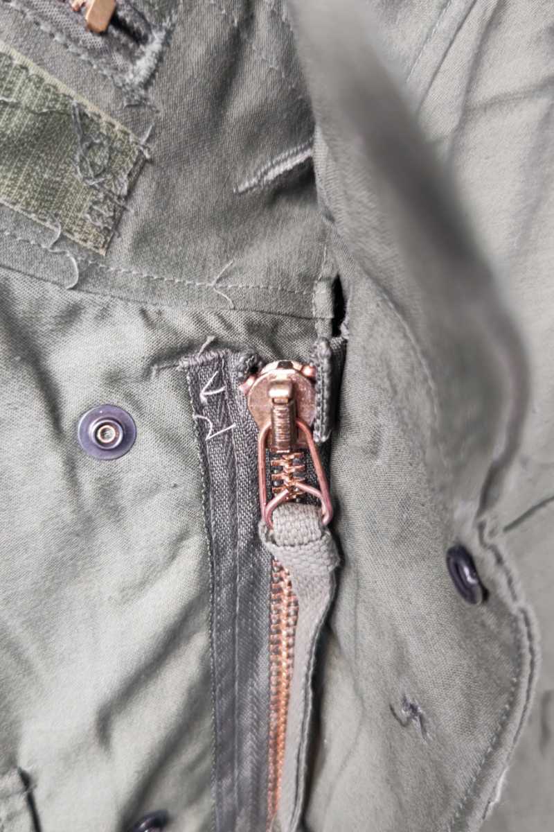 激レア DPSC 米軍実物 M65フィールドジャケット 3rd ブラスジッパー 79 
