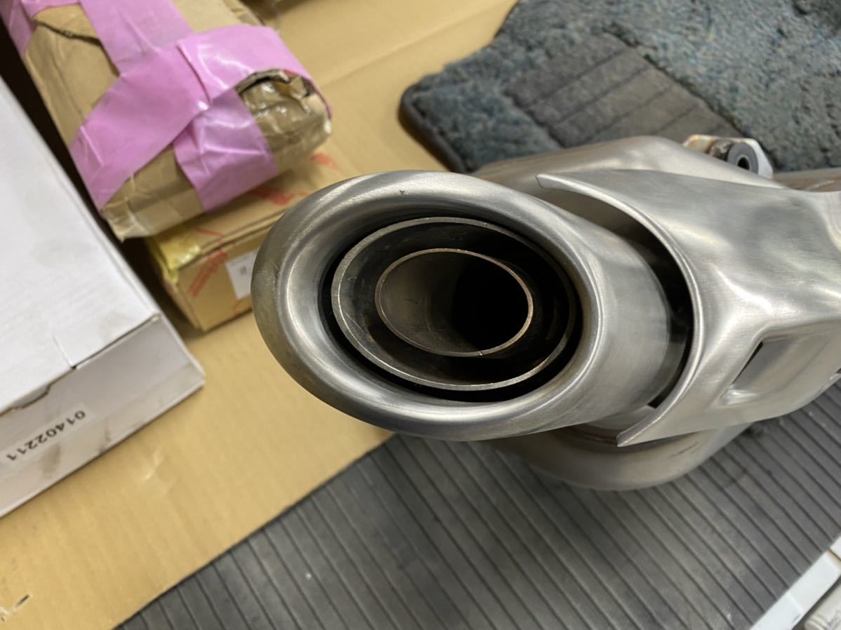 Ninja ZX-10R ABS ZXT02L 21- 純正 キャタライザー 触媒 マフラー 中間