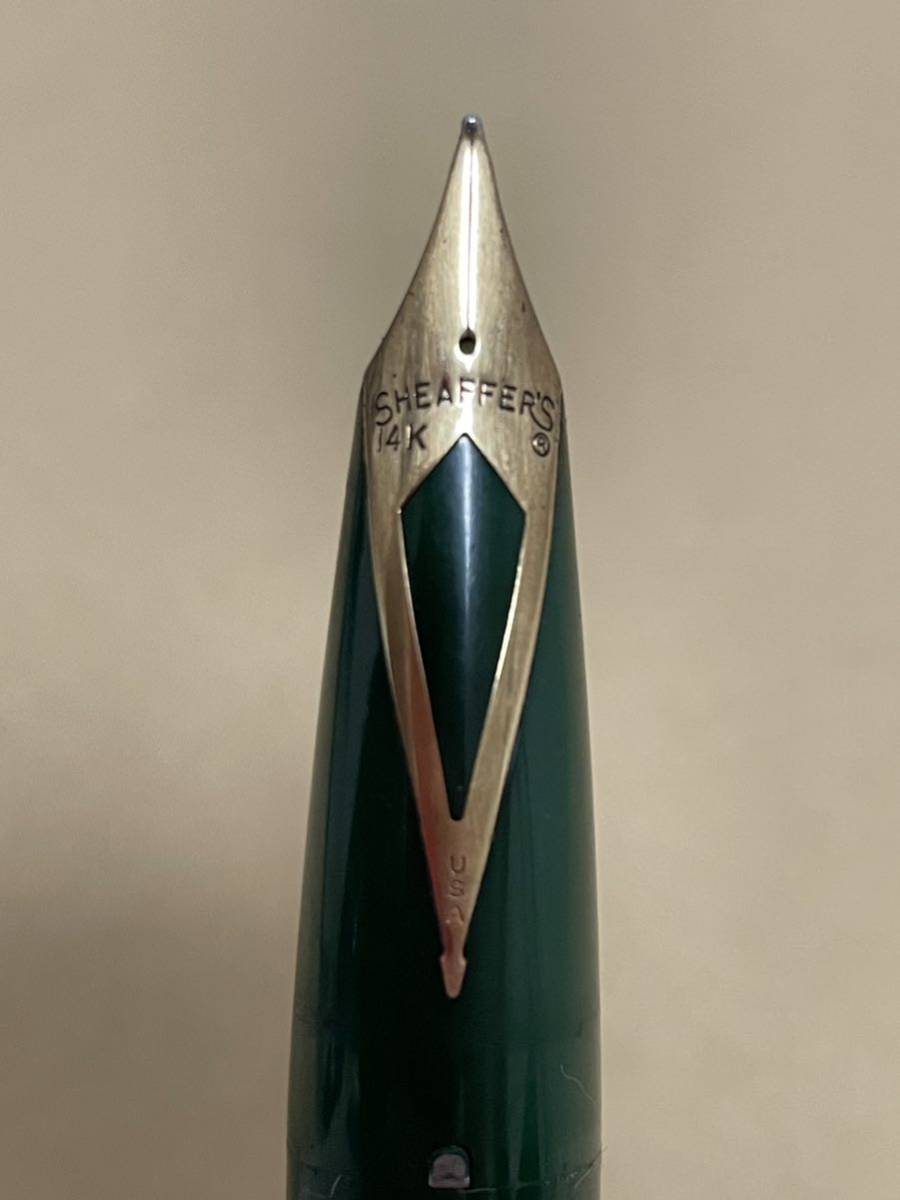SHEAFFER シェーファー U.S.A 万年筆 14K 刻印 SHEAFFER 万年筆 14K シェーファー 刻印 USA ペン先 0 インペリアル