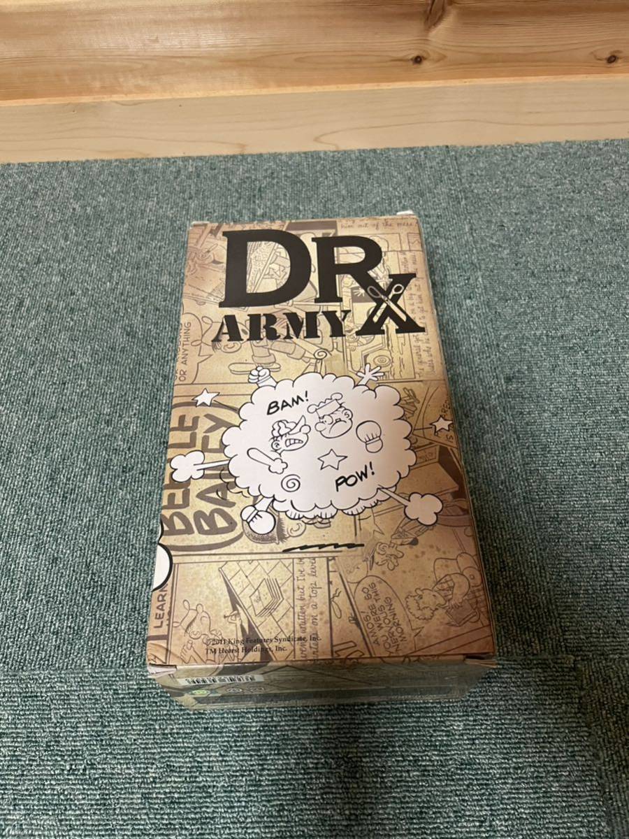 ベアブリック DR ARMY X 400% BE@RBRICK 400% ARMY (DINO) END. BTS