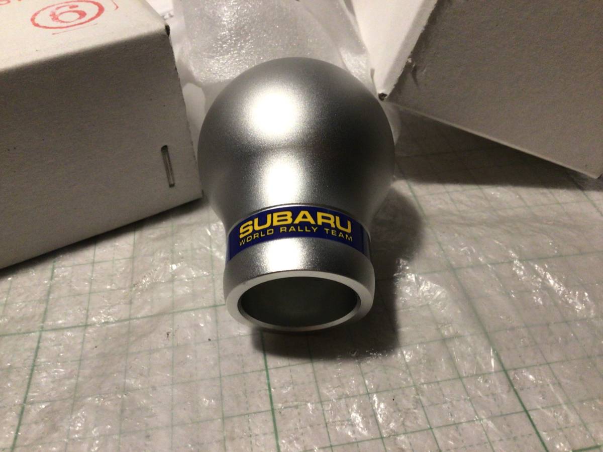 STI SWRT アルミ シフトノブ 6MT 6速 M12 スバル SUBARU ST350224S070 
