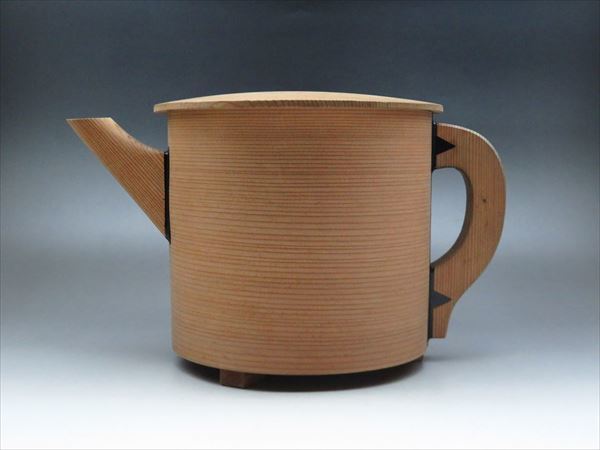 ◇◇木地 大片口 水次 茶道具 水屋道具 桐箱付◇◇ - 茶器⁄茶道具 水次 