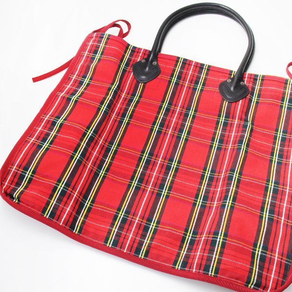 美品 KAPITAL KOUNTRY キャピタル カントリー タータンチェック トート 