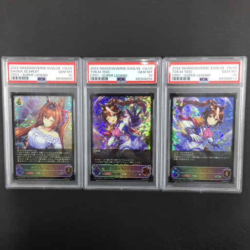 1円 美品 PSA鑑定品 PSA10 Shadowverse EVOLVE トウカイテイオー 2種 