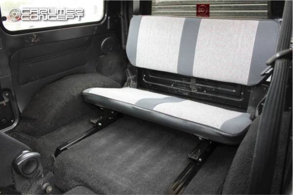 CARUMER CONCEPT SJ30.JA71.JA11.JA12V ジムニー リアシートスライド 