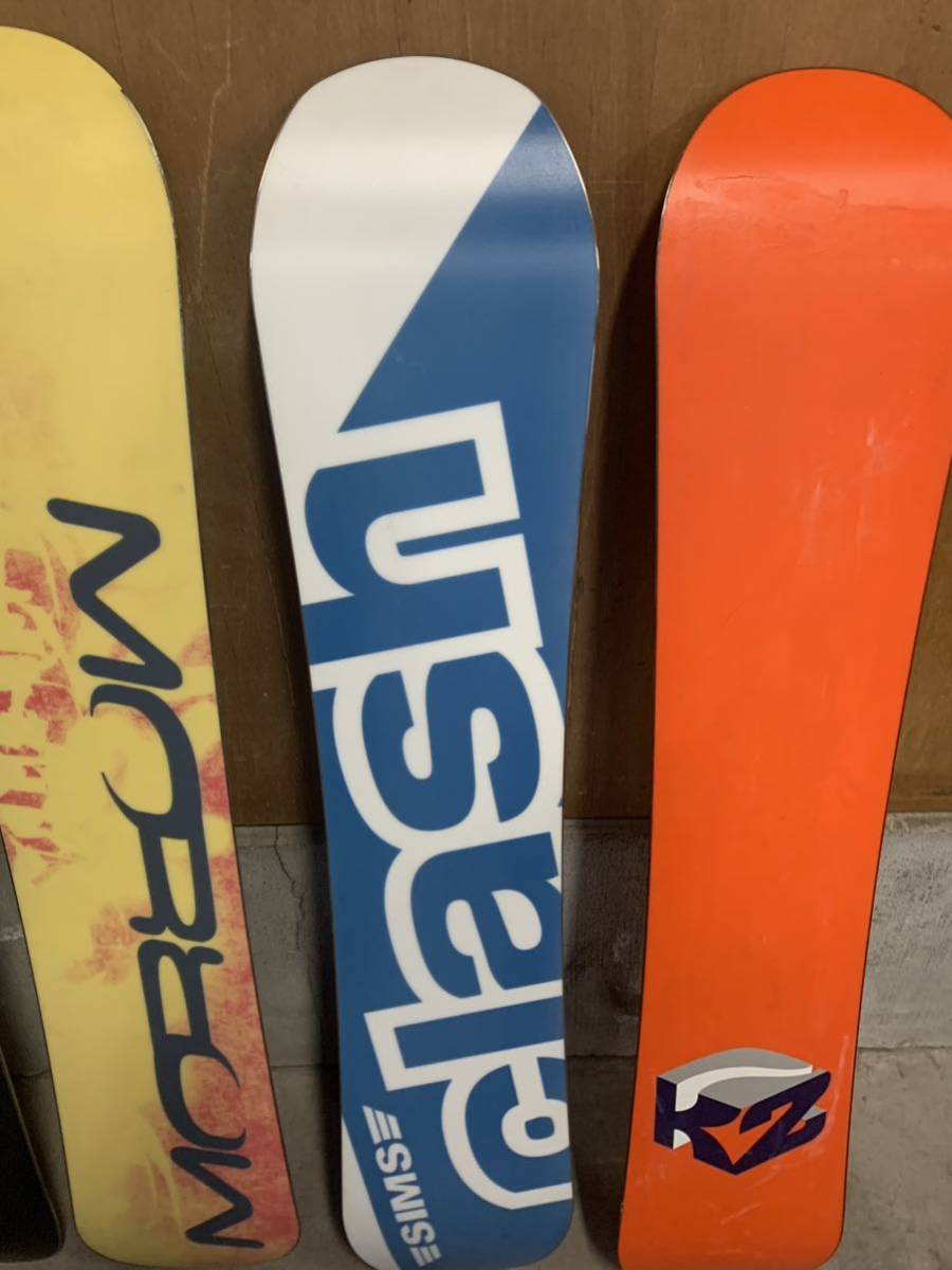 中古 SIMSスノーボードDISTORTION 152cm スノーボードグラトリ