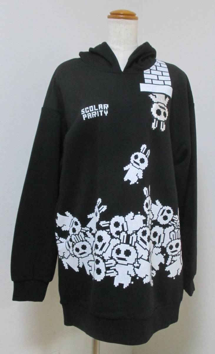 【格安！☆Scolar/スカラー*パリティ ゲーム柄ウサギ 030 黒】