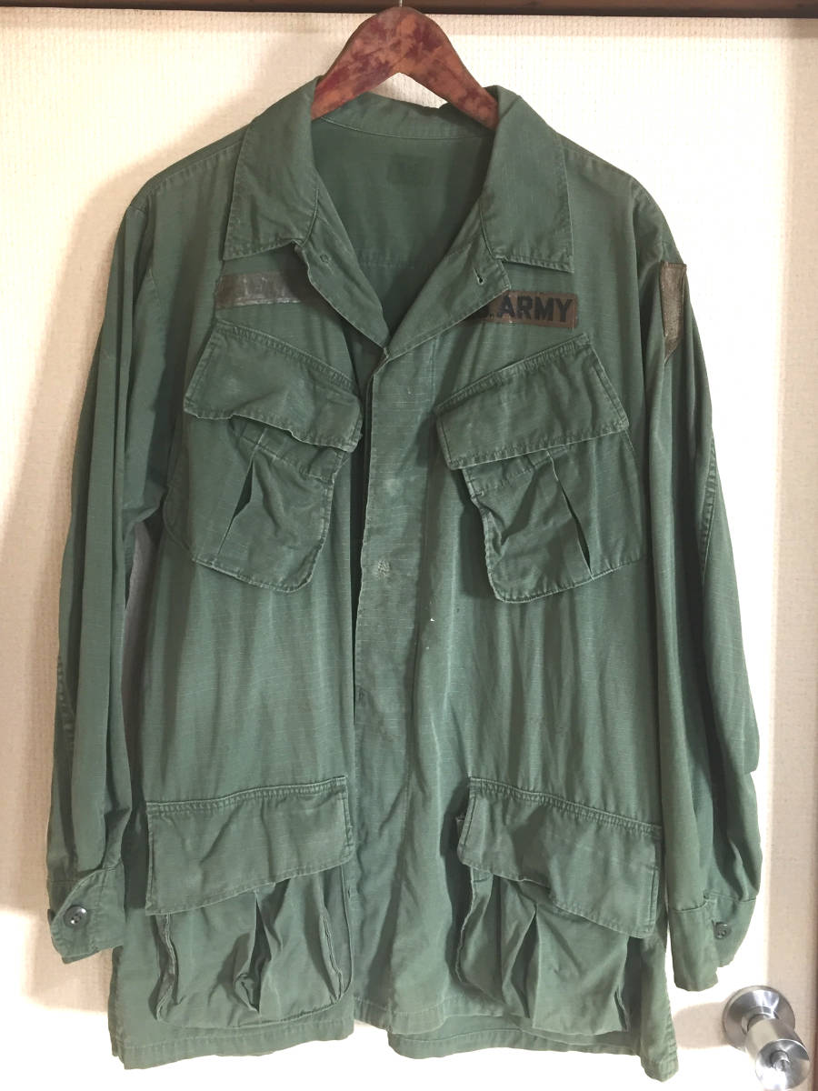 US ARMY 米軍 ジャングルファティーグ ジャケット 3th/4th? ラベル無