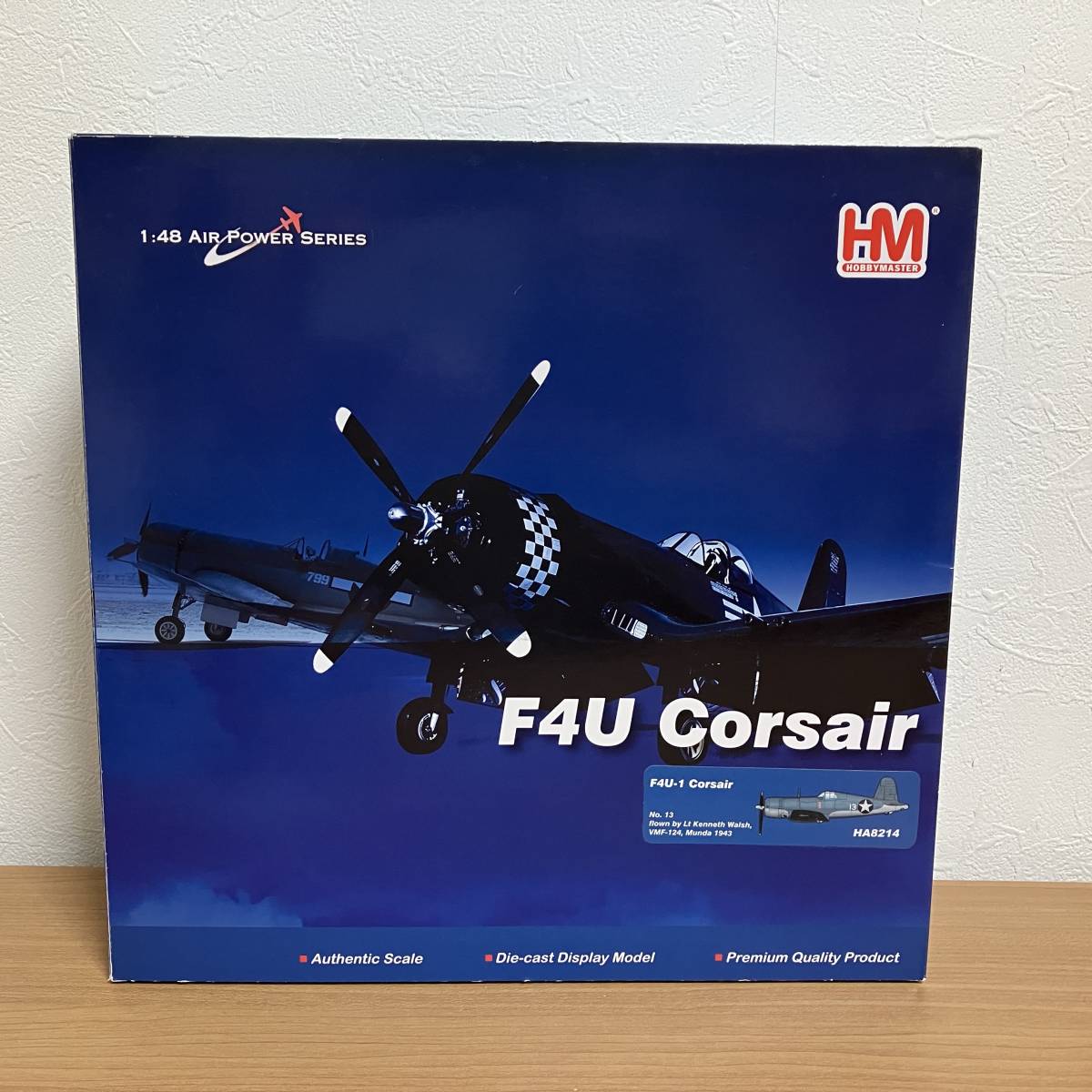 ホビーマスター 1/48 F4U-1 コルセア 海兵隊 VMF-124 ホビーマスター