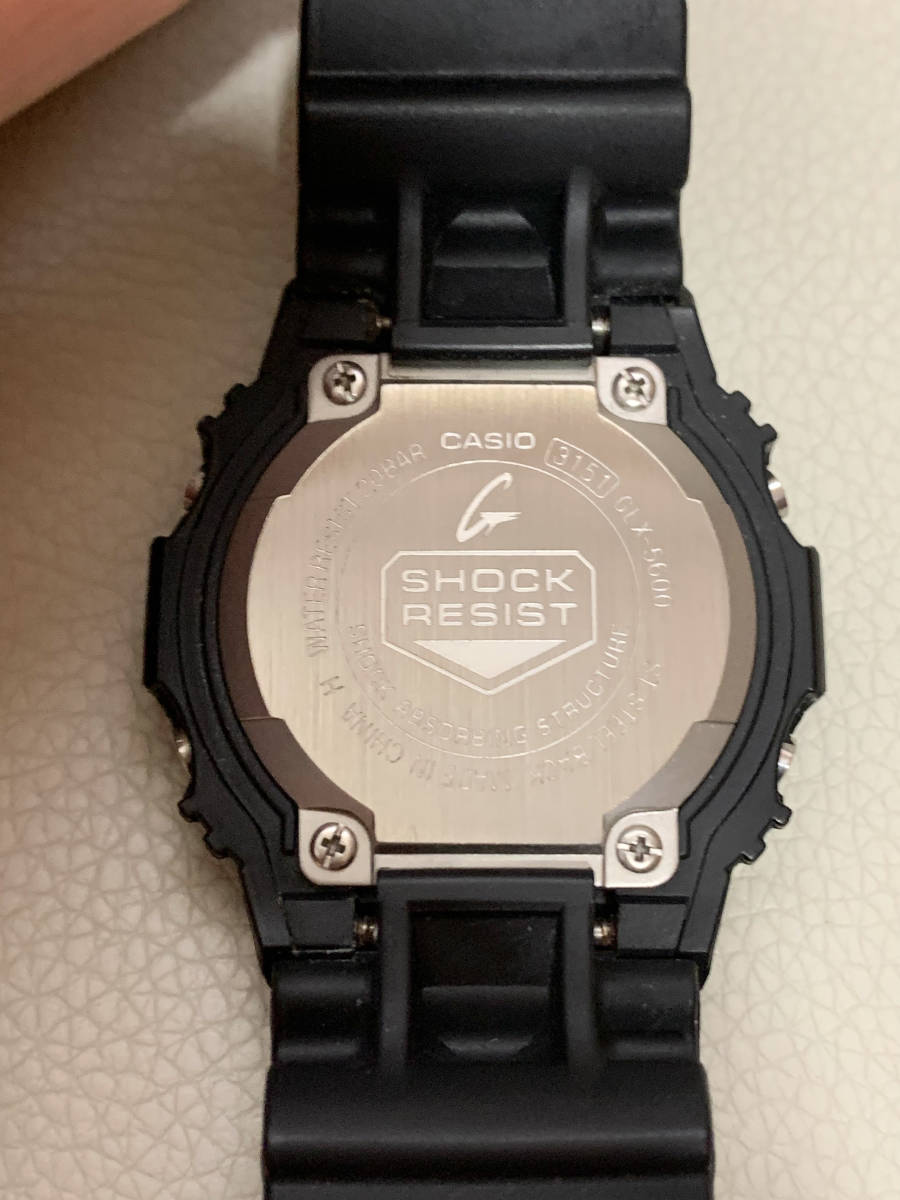 未使用品 レア CASIO G-SHOCK GLX-5600 カナダドライ コラボ 限定品 