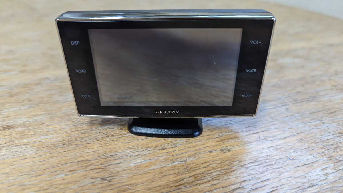 コムテック ZERO 707LV レーダー探知機 GPSデータ更新済 ドライビング