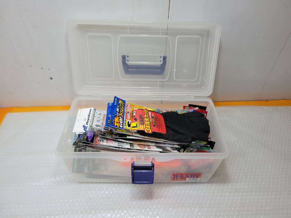 未使用品有り！ 釣り具 まとめ Δ7597VΔ 現状品 ウキ 釣り針 錘 針はずし テグス ハリス 仕掛け 天秤 趣味 魚釣り 海釣り 大量 ストック