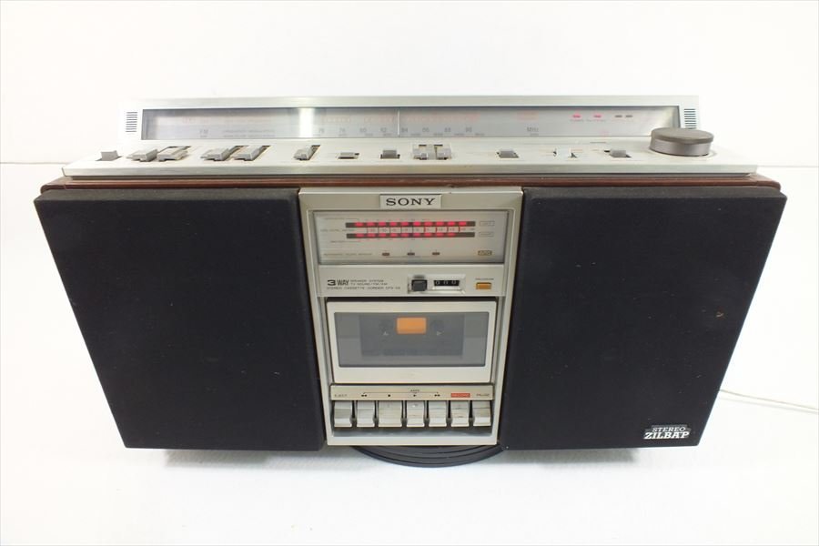 ソニー SONY ラジカセ CFS-V8 Yahoo!オークション - ジルバップ ZILBA