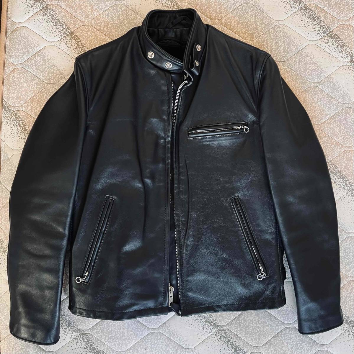 Schott 141 サイズ36 シングルライダース 美品