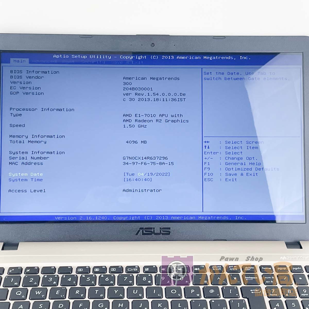 ASUS X540Yノートパソコン 【公式通販】