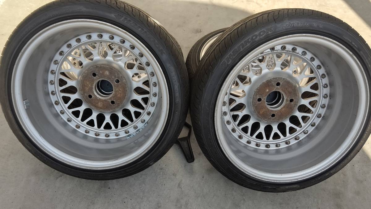 中古品 アルミホイール 15×6J＋38 PCD/100/4穴 車 ホイール 15 
