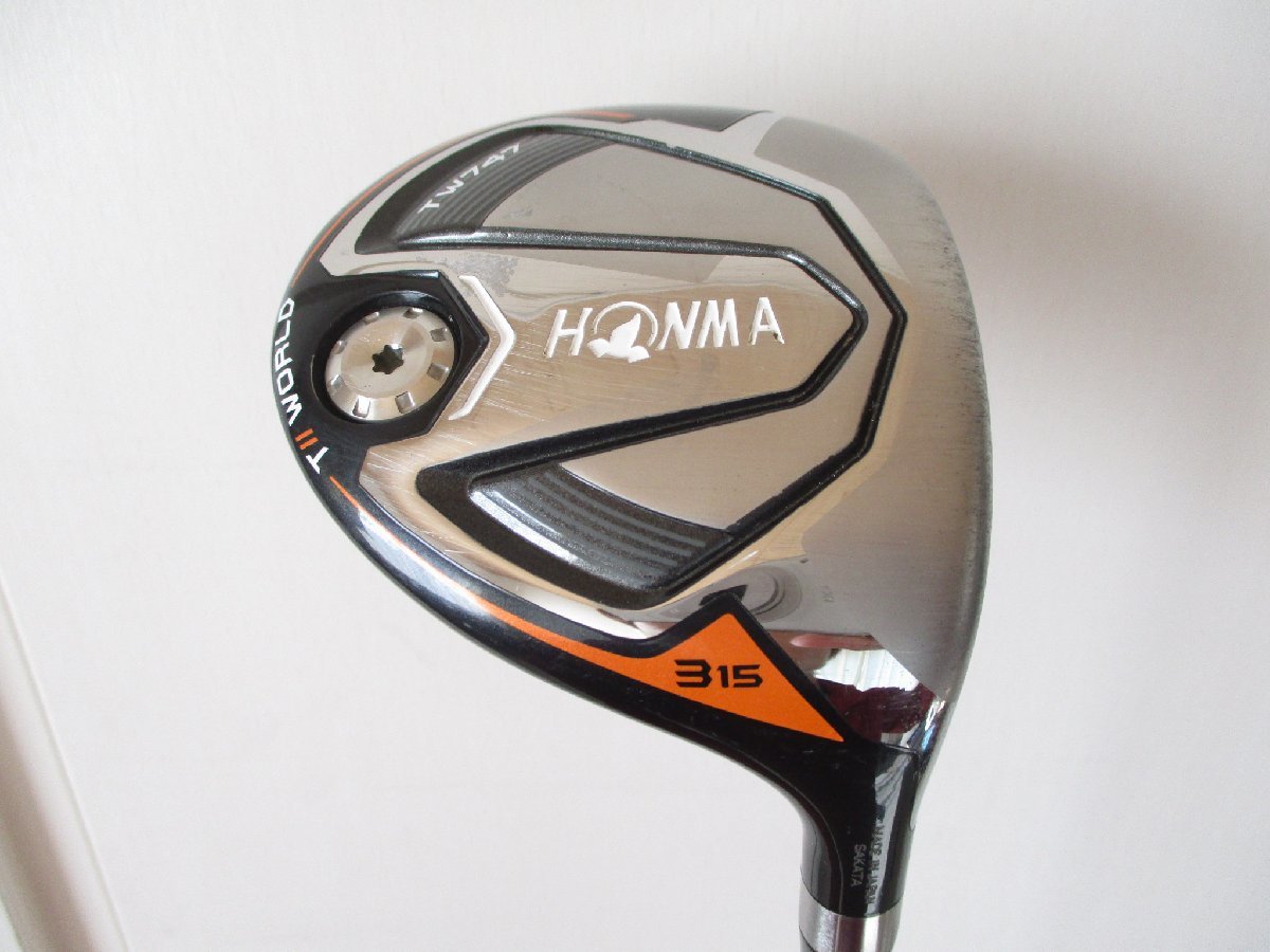 ホンマTW747 3W 15° VIZARD FP-6S 42.75インチ ホンマ TW747 3W 15 VIZARD FD-6(S) TW747 VIZARD ホンマ 0 Flex 中古