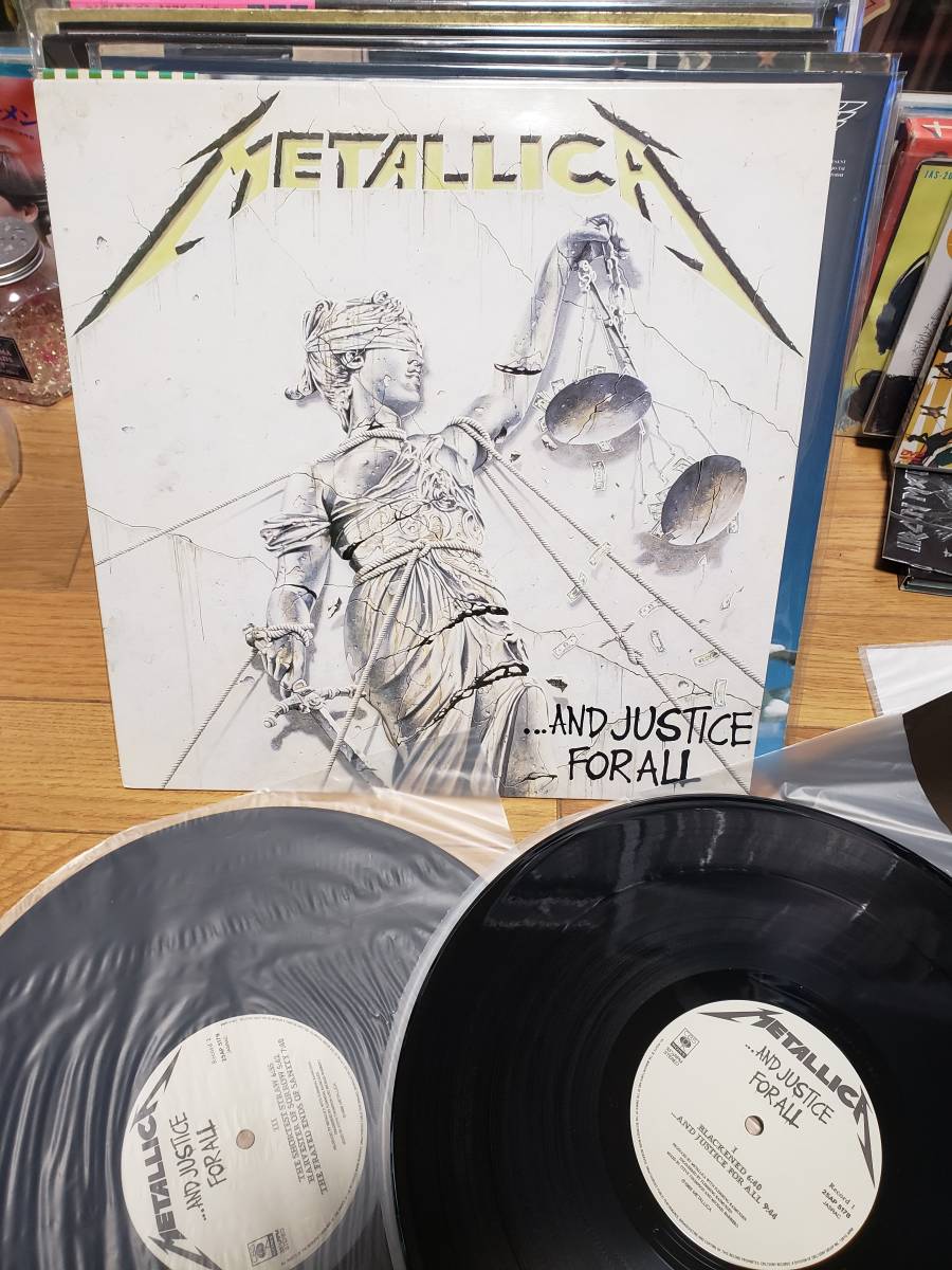 METALLICA メタリカ　LP国内盤　メタル　ジャスティス　盤キズ無し　美