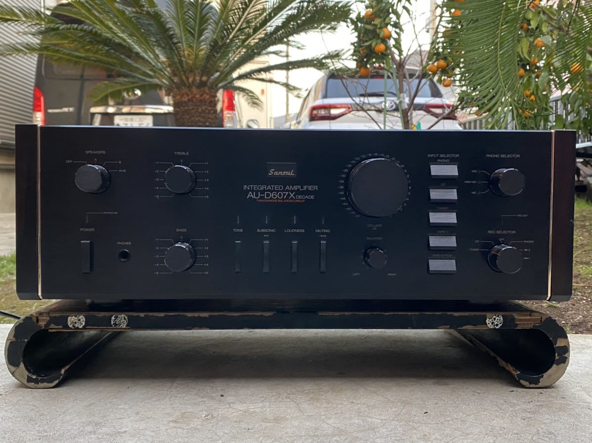 プリメインアンプ SANSUI AU-D607X