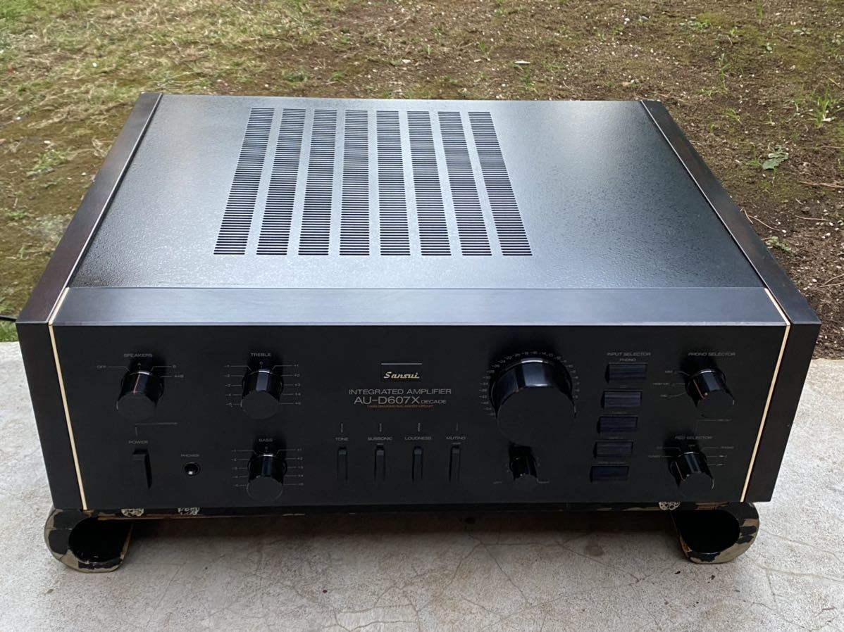 プリメインアンプ SANSUI AU-D607X