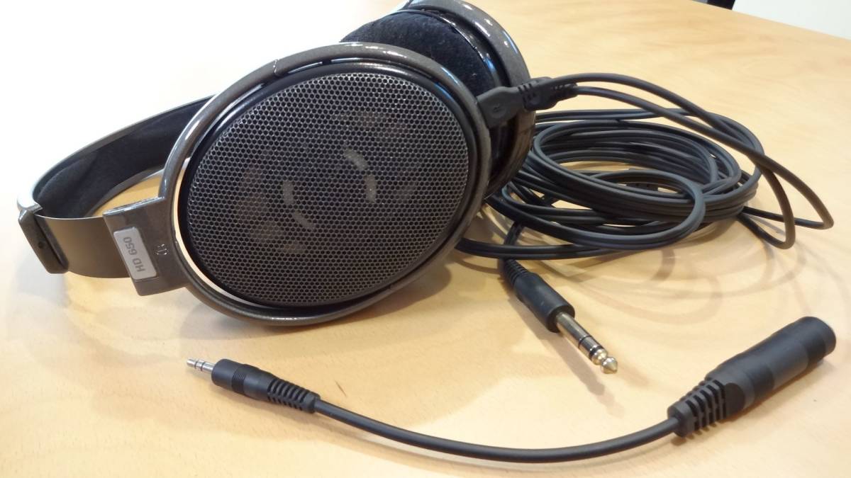 ゼンハイザー HD650 インナーパッド劣化のためジャンクとします