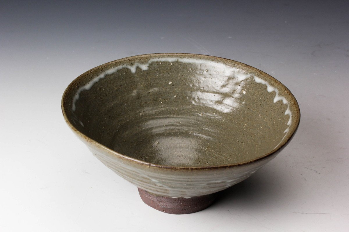 佳香】石田陶春 堀内宗完(兼中斎)題 『不空』丹波茶碗 共箱 茶道具