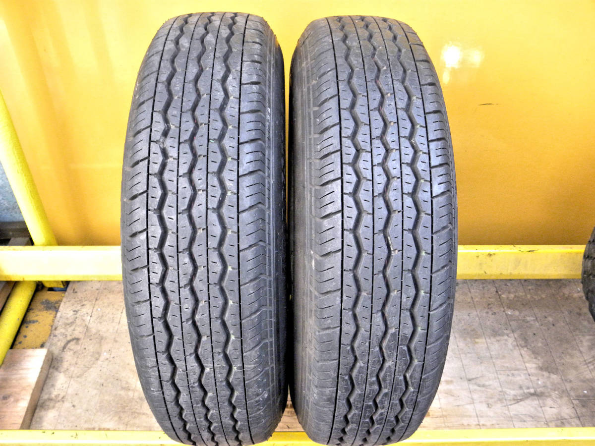 RD-613 ブリヂストン 195⁄80R15 中古 4本 エコピア 107⁄105L 107／105の