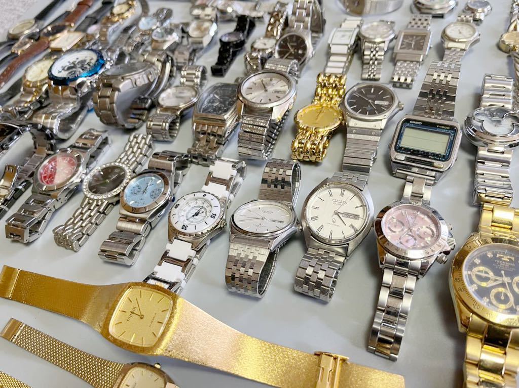 【1円〜】ブランド 腕時計 60本以上 まとめ売り SEIKO CITIZEN CASIO その他ブランド多数 大量 おまとめ 業者様
