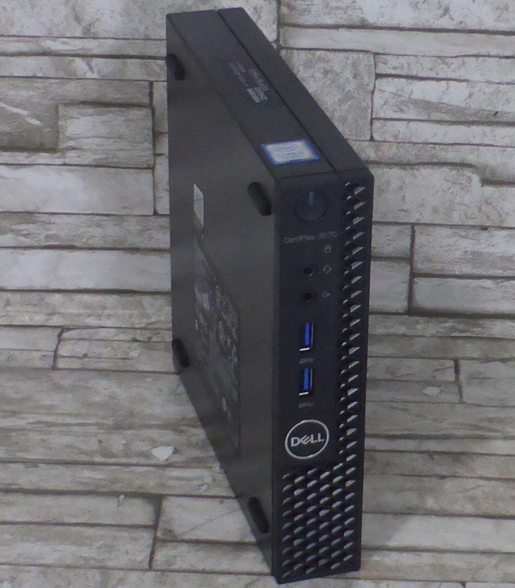 DELL Optiplex 3070 intel Core i59500T 2.20GHz/8GB/デスクトップ/省スペ/BIOS確認