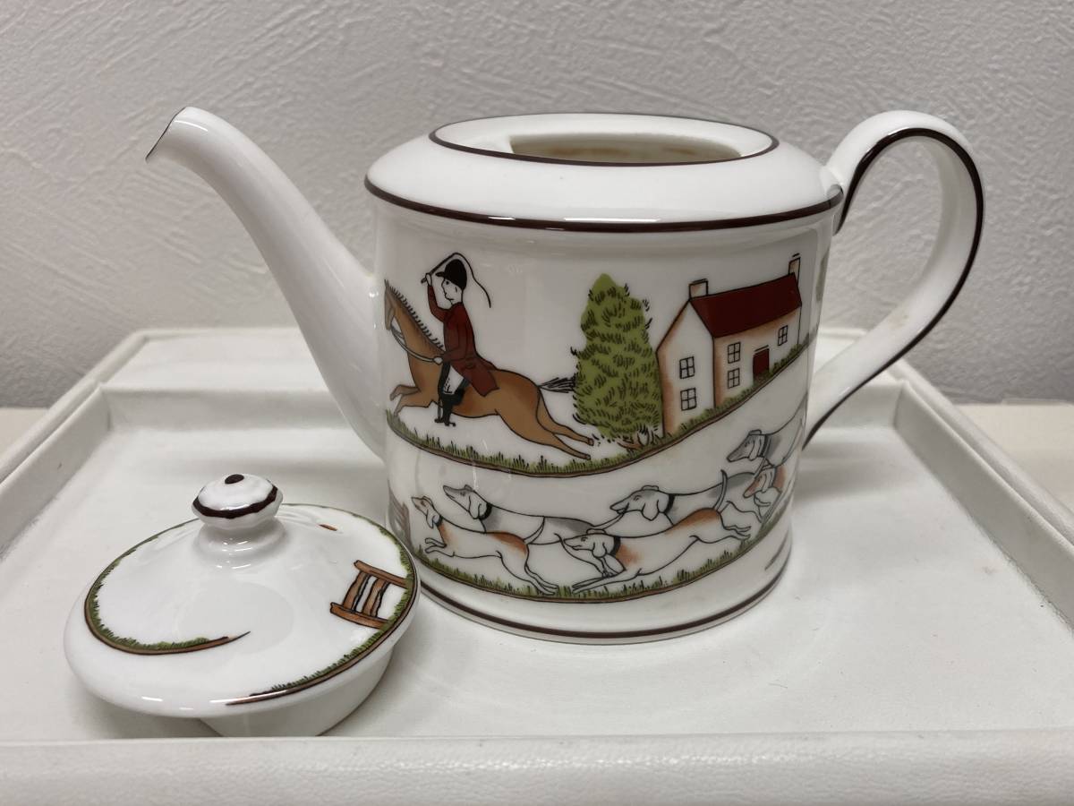 20758 【WEDGEWOODウェッジウッド ハンティングシーン ジャパニーズ 