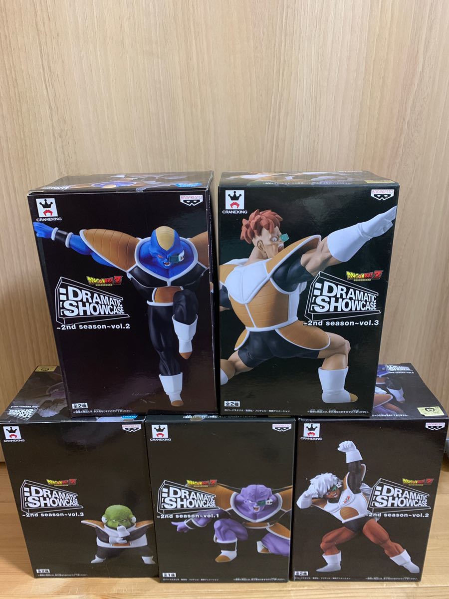 【新品未開封】DRAMATIC SHOWCASE ギニュー特戦隊　5体セット