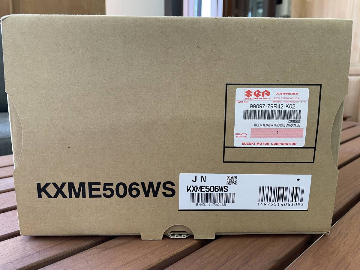 新品】スズキ 純正 ケンウッド7インチワイドメモリーナビ KXME506WS