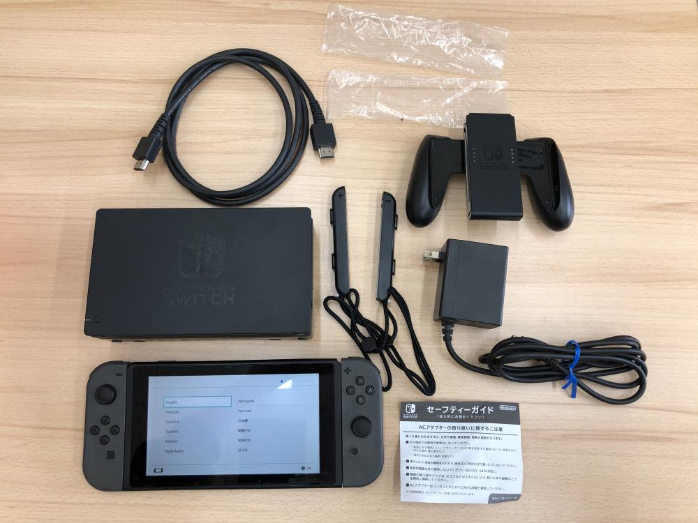 ジャンク扱い】Nintendo Switch Joy-Con グレー [240035043411