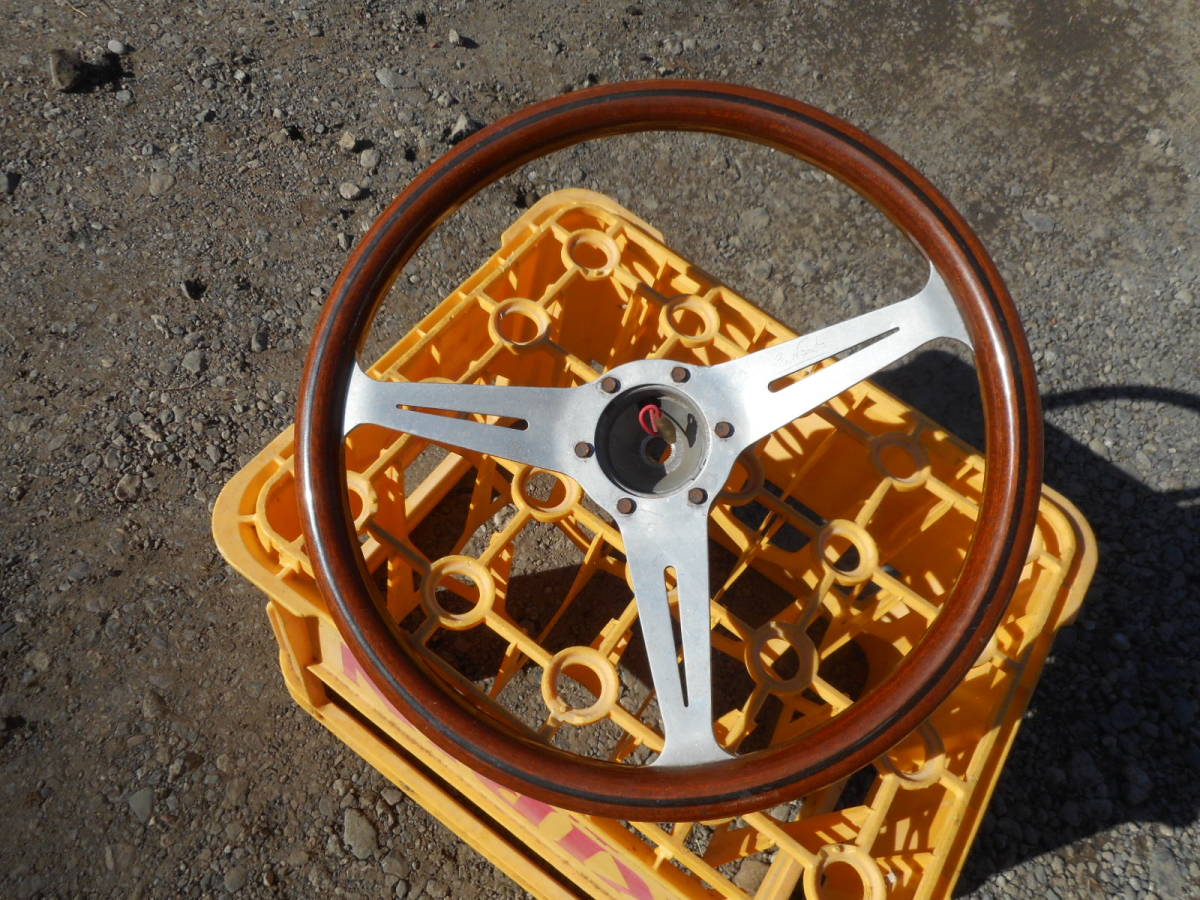 NARDI Classic ウッドステアリング 36.5Φ イタリー製 ボスおまけ NARDI 