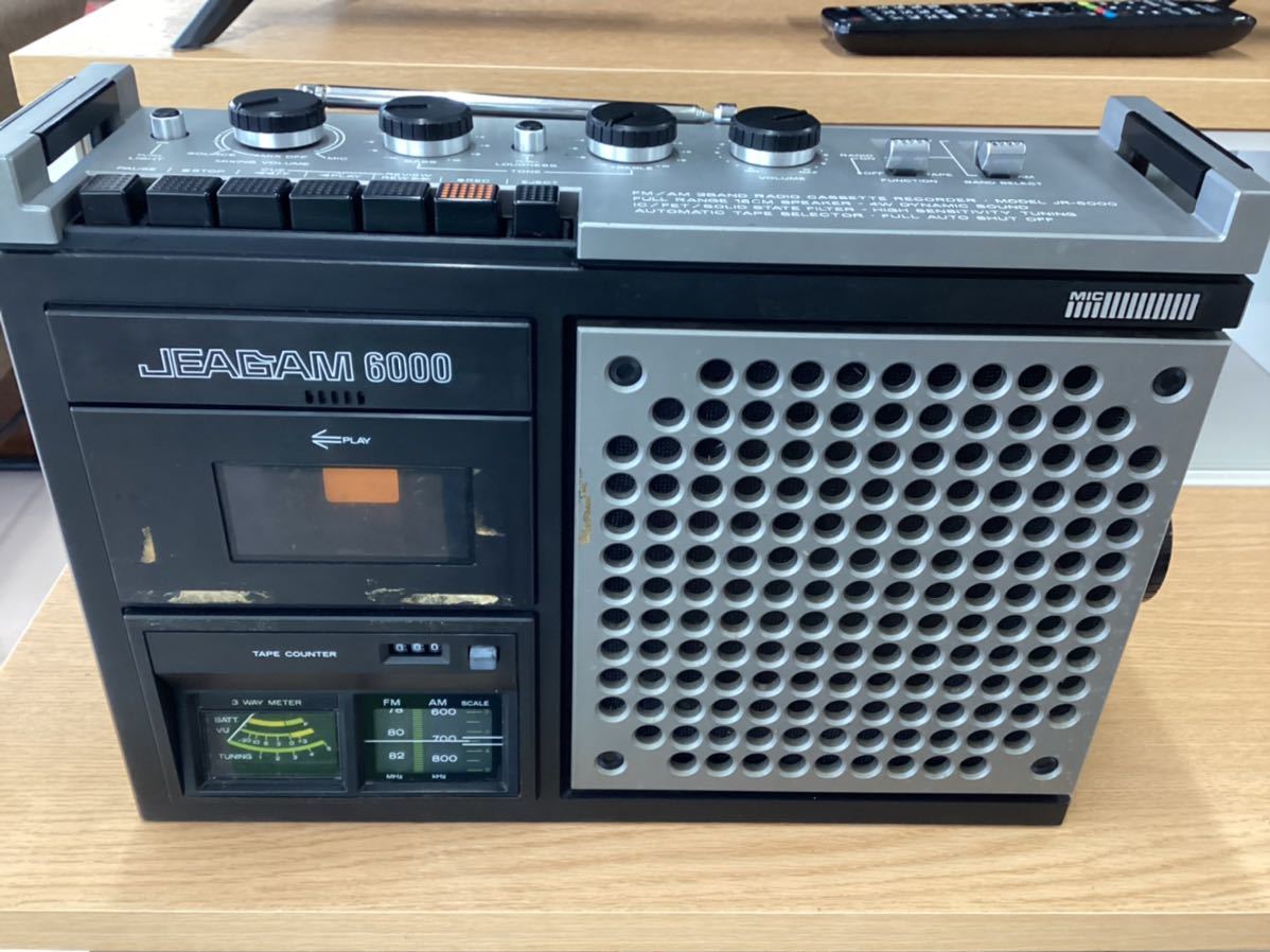 Yahoo!オークション JEAGAM の落札 (カセットデッキ) 三菱 ラジカセ