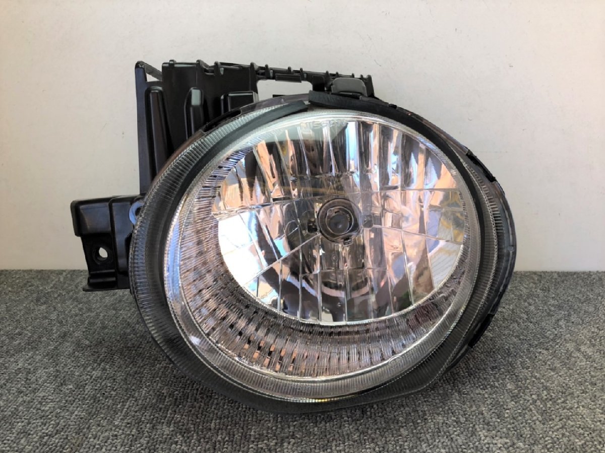 68897◇F15 ジューク 前期 純正 左ヘッドライト/左ヘッドランプ ハロゲン ICHIKOH H012◇ほ4-E2