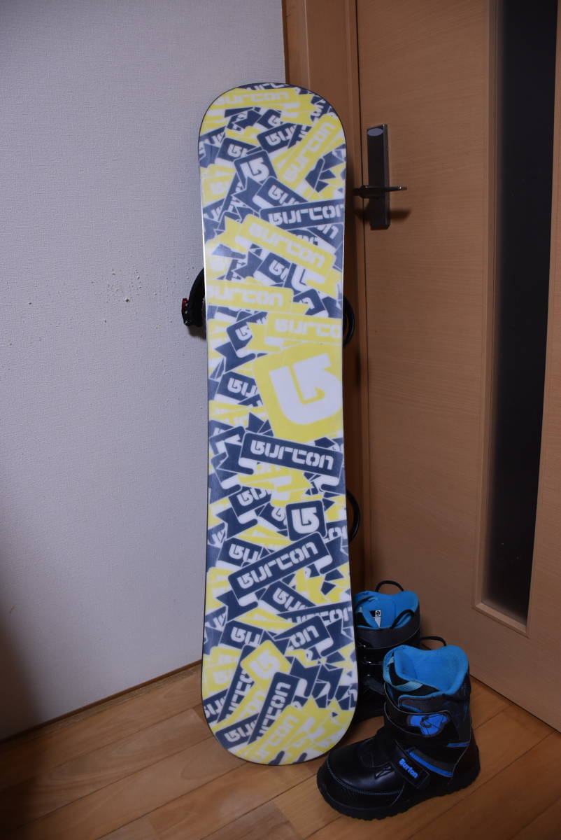 BURTON 子ども用 スノーボードセット 板CHOPPER 114 ビンディング
