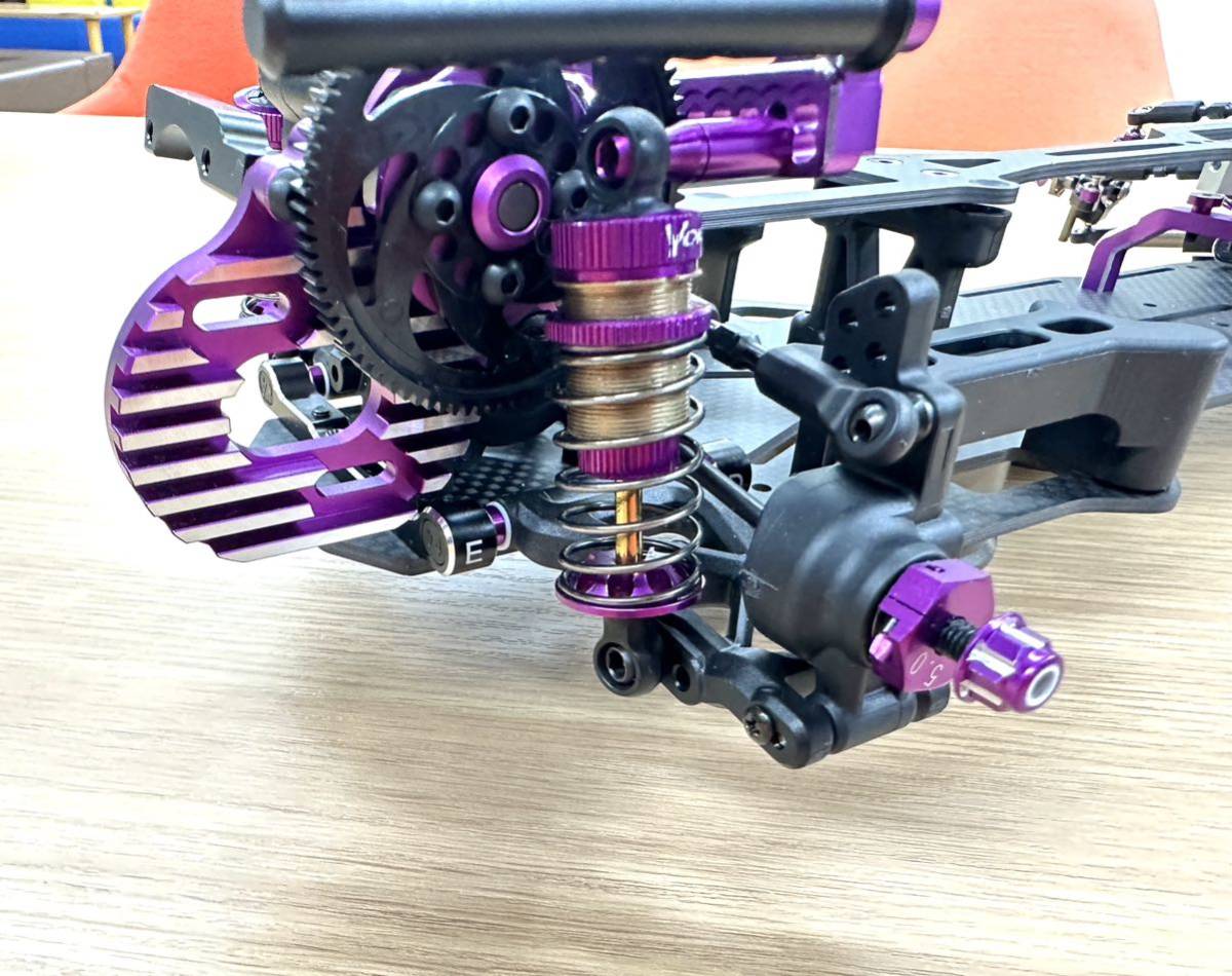 パープルバージョン RWDドリフトカー - YD-2RX ラジコンカー・RCカーの
