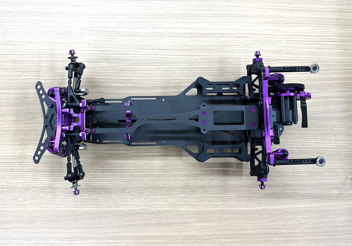 パープルバージョン RWDドリフトカー - YD-2RX ラジコンカー・RCカーの