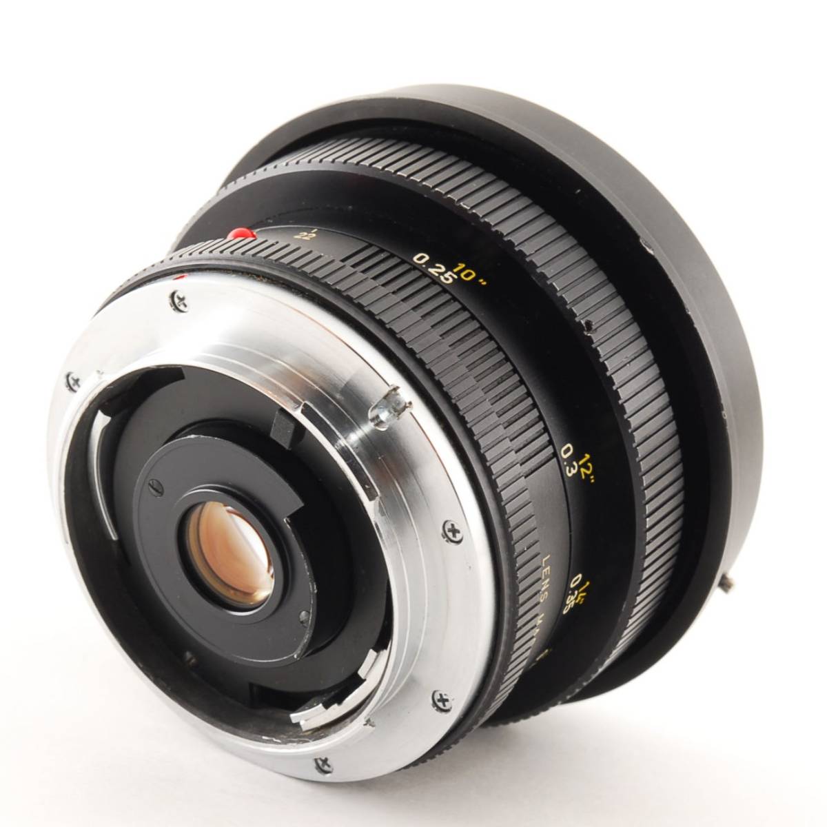 NIKON SUPPORT LEICA Leitz Wetzlar Super Angulon 21mm F4 R Mf Angle Large Verres EUR 916,27 - FR