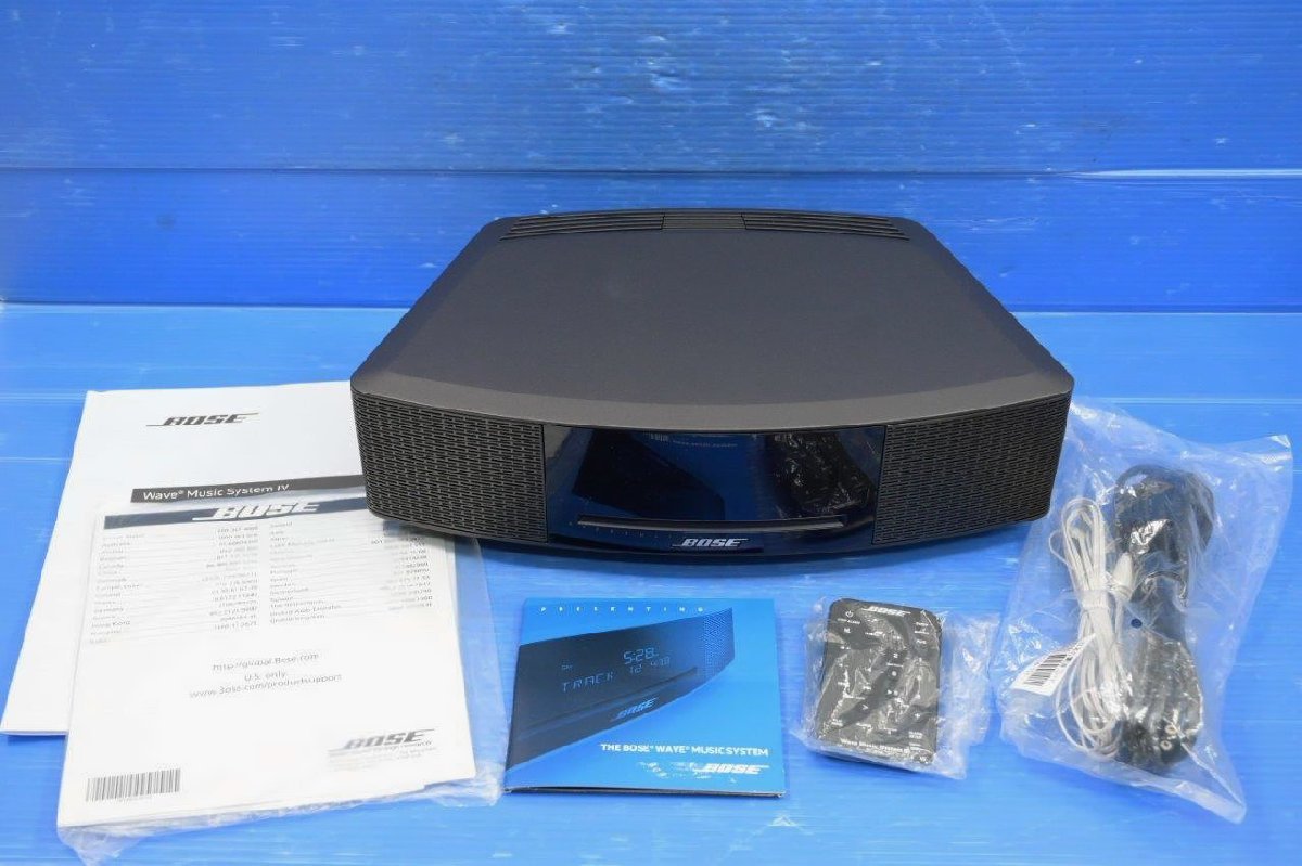 美品 BOSE WAVE music systemⅣ 737251-3710 エスプレッソブラック 