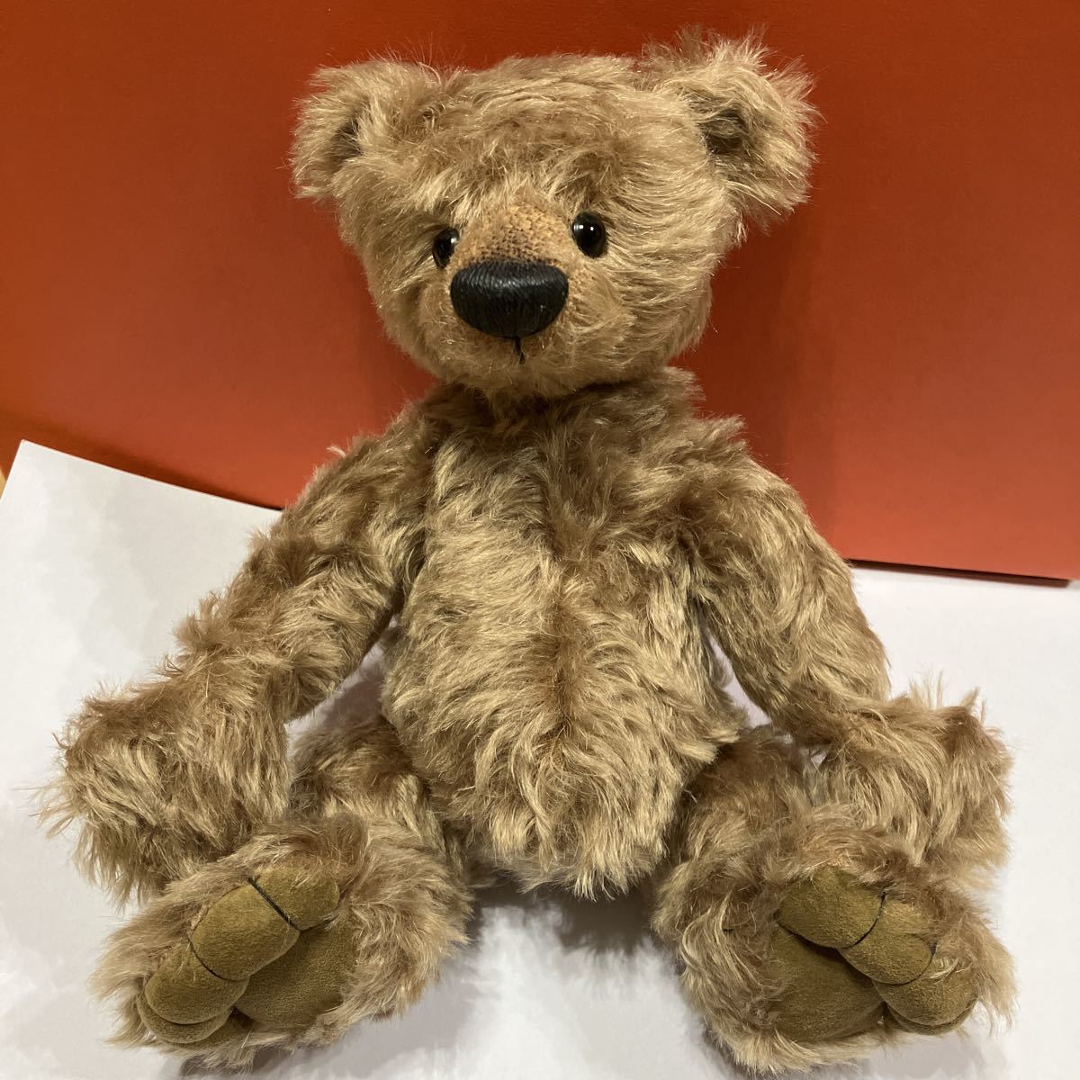 アーティストベア　テディベア 高さ約28cm タグ有り