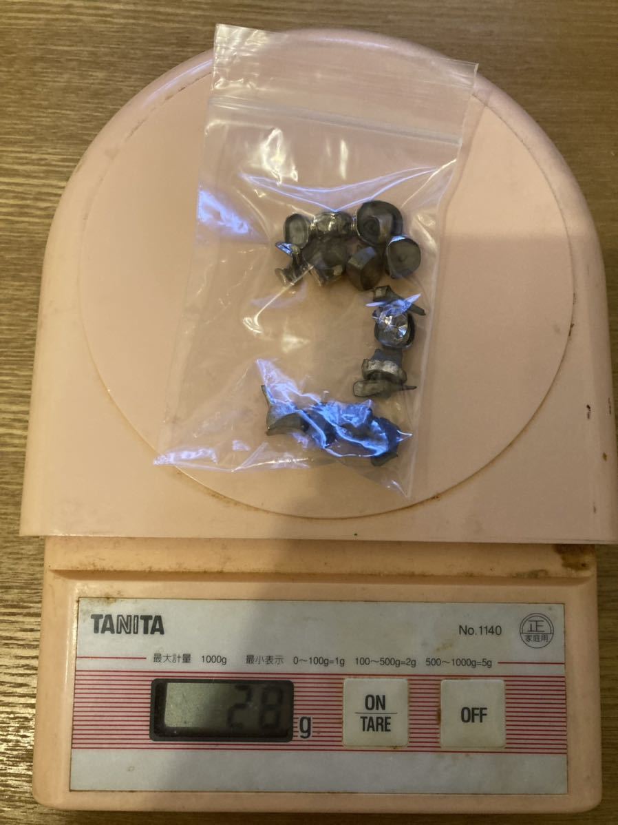 除去冠　歯科　金銀パラジウム　、