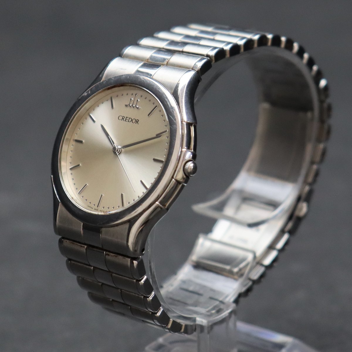 SEIKO CREDOR セイコー クレドール クォーツ 9581-6020 シルバーカラー 