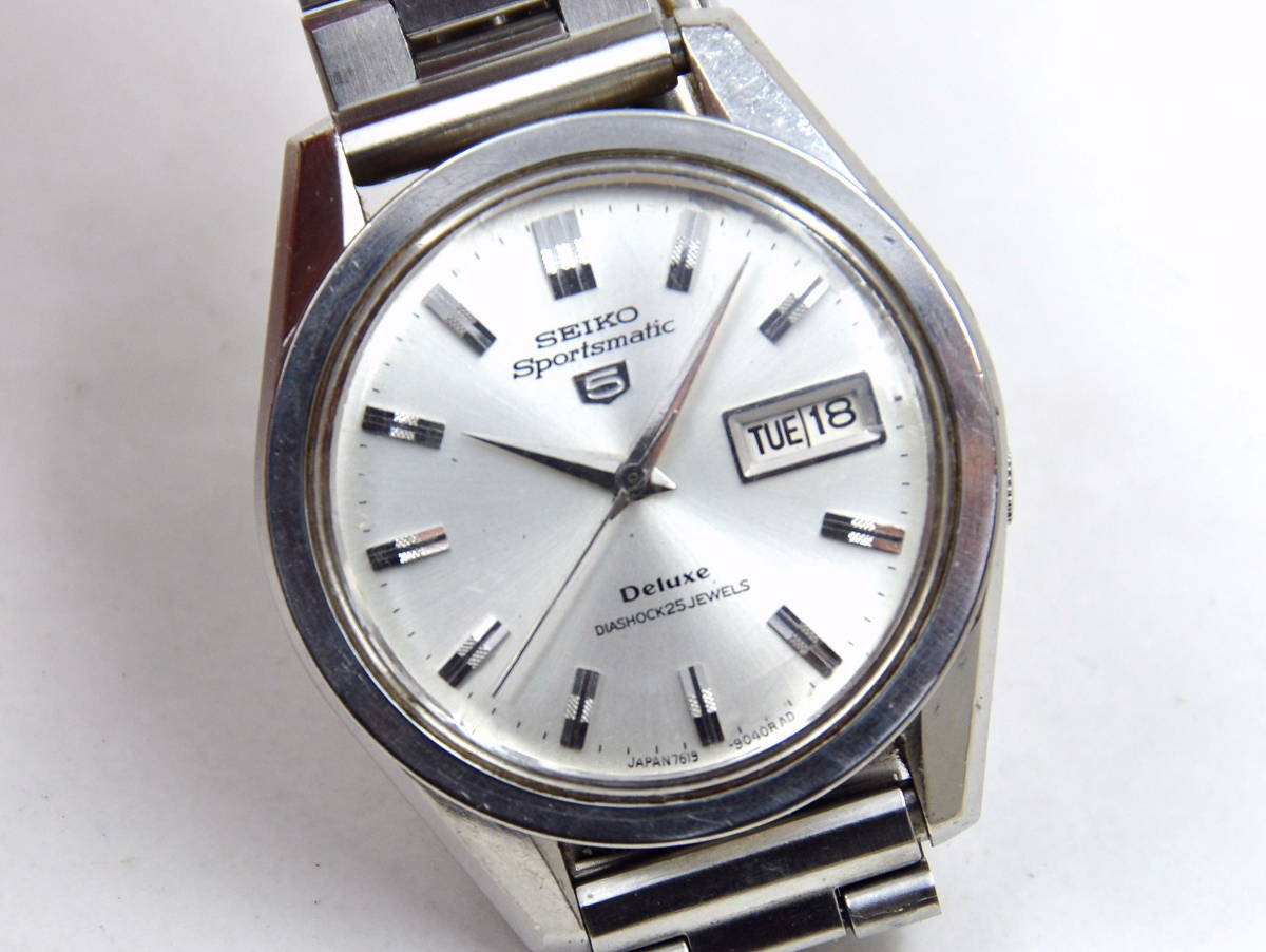 稼働 SEIKO Sportsmatic5 DX デイデイト マチックイルカ 稼働品 